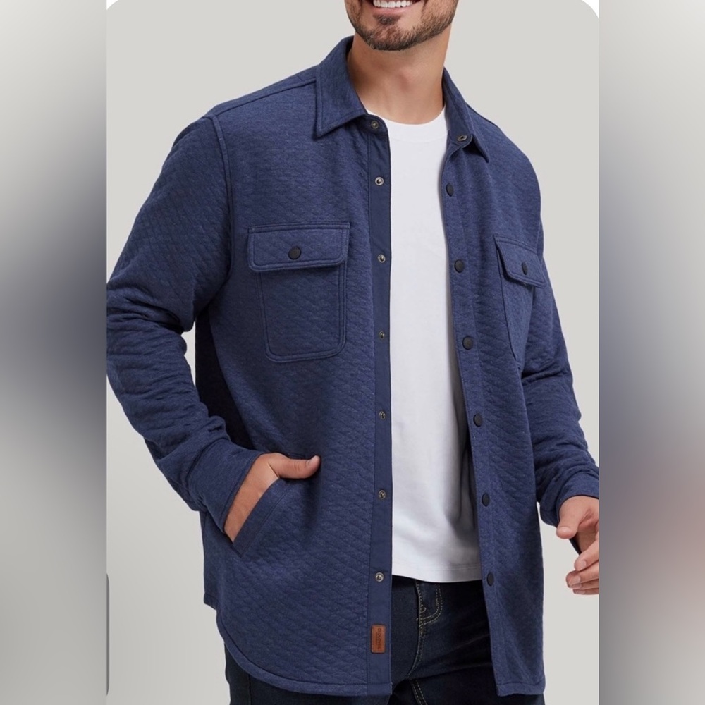 Cloudveil Blue Quilted Jacket